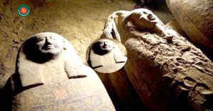 Two and a half thousand year old coffin found in Egypt